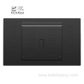 32 inch Wall-mounted digital menu board in restaurant